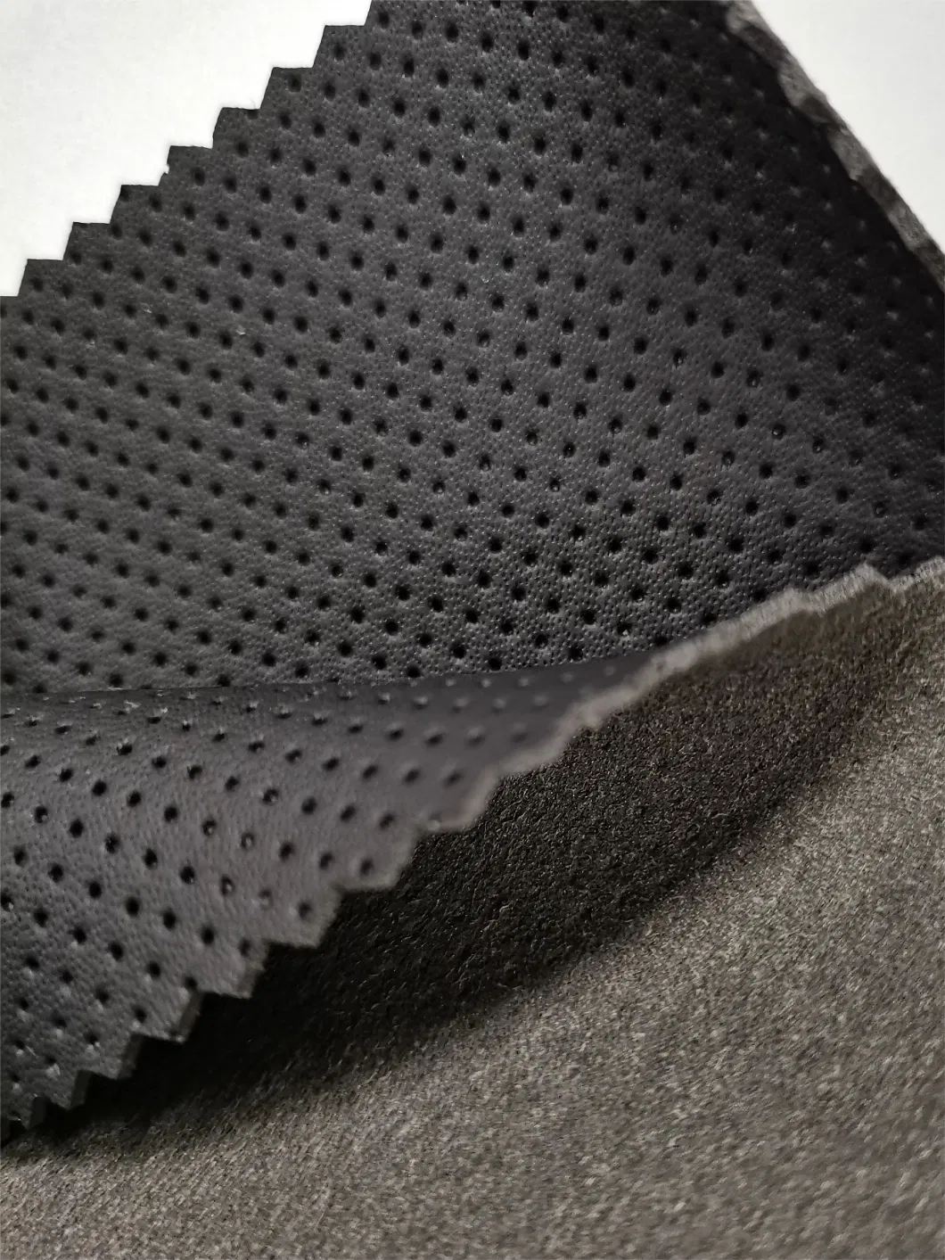 Microfiber Leather Automotive Huafon High Quality Fire Resistant Perforated Synthetic Leather