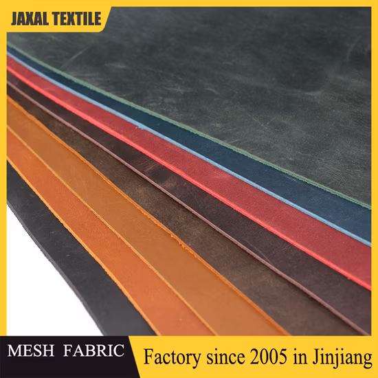 Hot Sale Microfiber Suede Faux Leather Synthetic Leather Fabric for Shoes, Packing, Handbag, etc