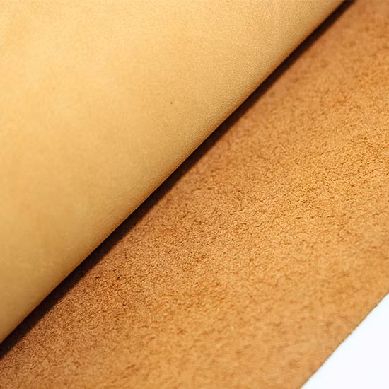 Hot Sale Microfiber Suede Faux Leather Synthetic Leather Fabric for Shoes, Packing, Handbag, etc