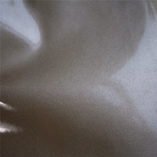 Nappa in microfibra sintetica imitazione artificiale vegana finta pelle verniciata PU sostenibile per la realizzazione di borse